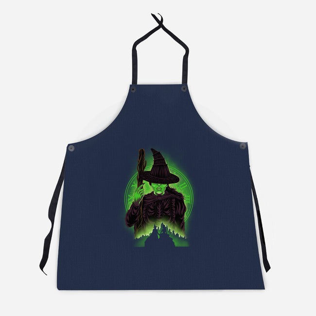 Wicked Green-Unisex-Kitchen-Apron-rmatix