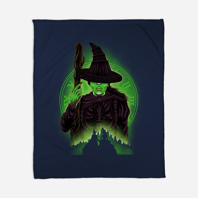 Wicked Green-None-Fleece-Blanket-rmatix