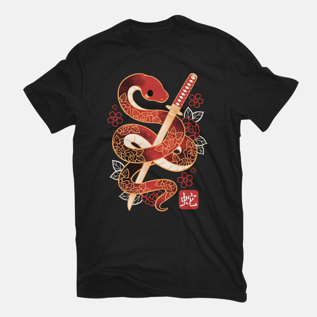 Chinese Cute Year Of The Snake-Mens-Heavyweight-Tee-NemiMakeit