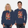 Chinese Cute Year Of The Snake-Unisex-Crew Neck-Sweatshirt-NemiMakeit