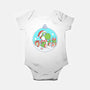 Dino Christmas-Baby-Basic-Onesie-Eoli Studio