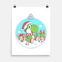 Dino Christmas-None-Matte-Poster-Eoli Studio