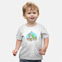 Dino Christmas-Baby-Basic-Tee-Eoli Studio