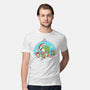 Dino Christmas-Mens-Premium-Tee-Eoli Studio