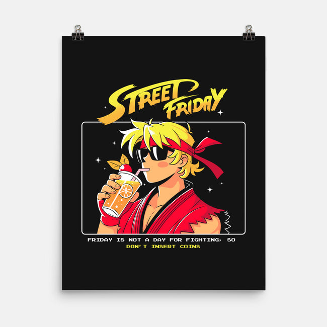 Street Friday-None-Matte-Poster-Eoli Studio