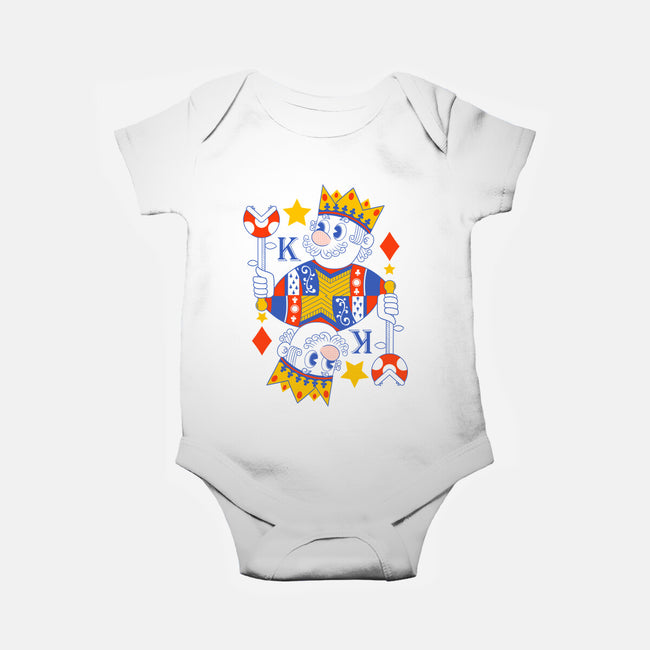 Mushroom King-Baby-Basic-Onesie-Eoli Studio