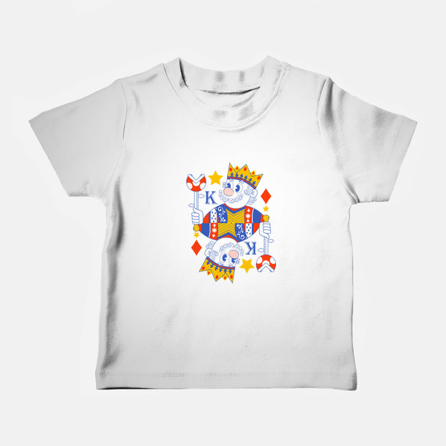 Mushroom King-Baby-Basic-Tee-Eoli Studio