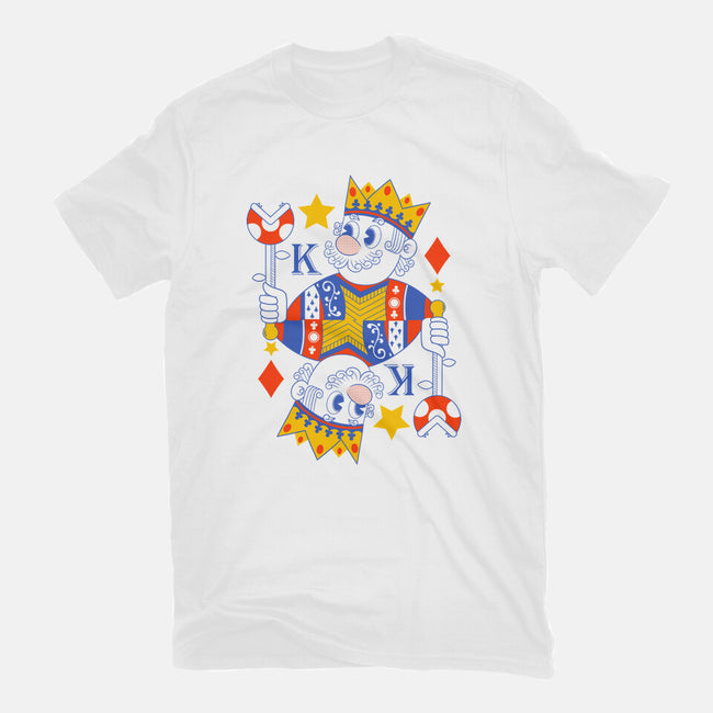 Mushroom King-Mens-Heavyweight-Tee-Eoli Studio