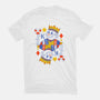 Mushroom King-Womens-Fitted-Tee-Eoli Studio