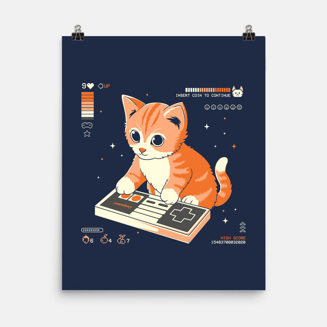 Cat Games-None-Matte-Poster-Eoli Studio