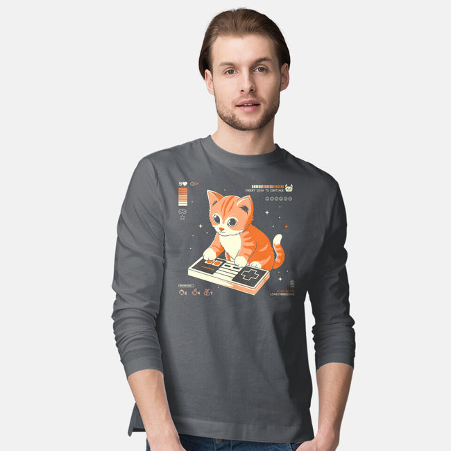 Cat Games-Mens-Long Sleeved-Tee-Eoli Studio