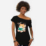 More Space-Womens-Off Shoulder-Tee-Eoli Studio