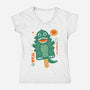 IceZilla-Womens-V-Neck-Tee-Eoli Studio