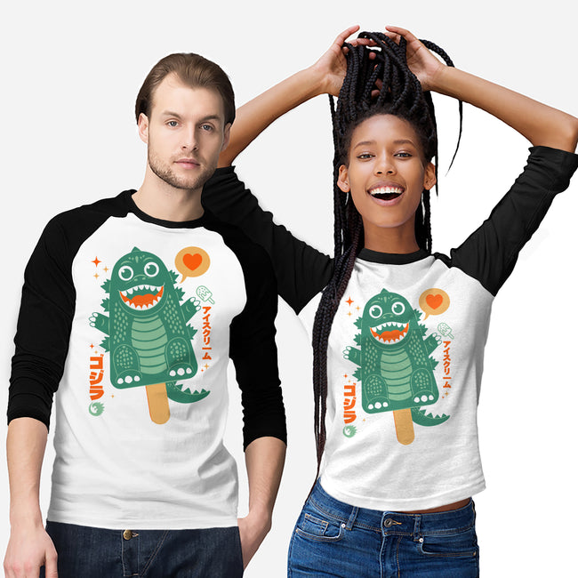 IceZilla-Unisex-Baseball-Tee-Eoli Studio