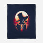 The Fallen Angel-None-Fleece-Blanket-dandingeroz