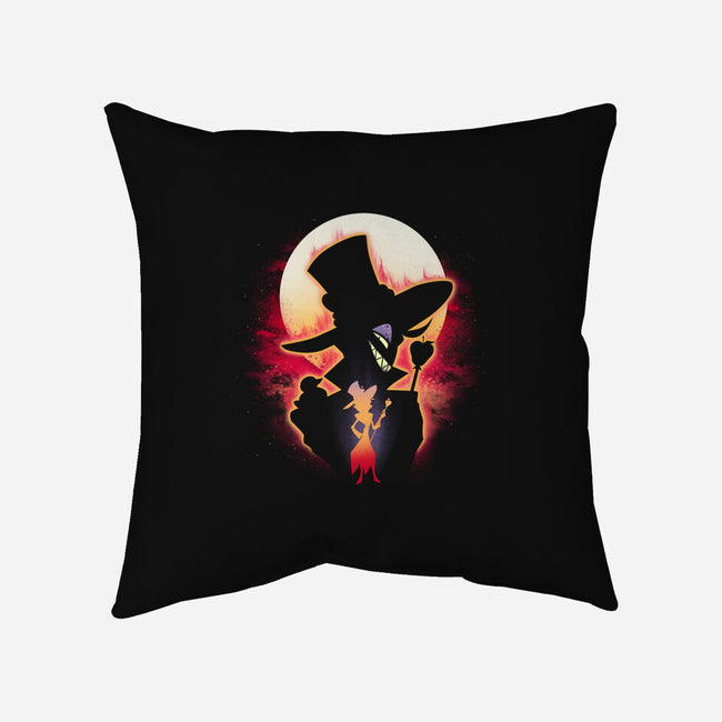 The Fallen Angel-None-Removable Cover w Insert-Throw Pillow-dandingeroz