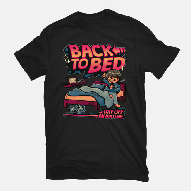 Back To Bed-Unisex-Basic-Tee-teesgeex