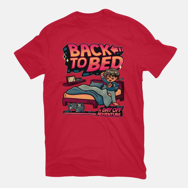 Back To Bed-Womens-Fitted-Tee-teesgeex