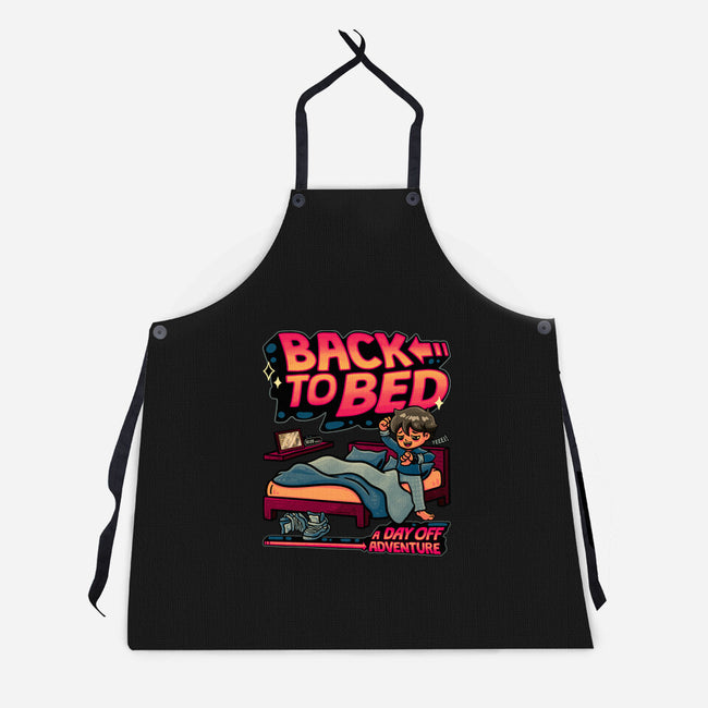 Back To Bed-Unisex-Kitchen-Apron-teesgeex