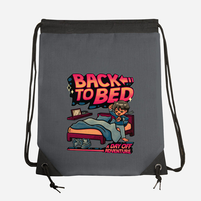 Back To Bed-None-Drawstring-Bag-teesgeex