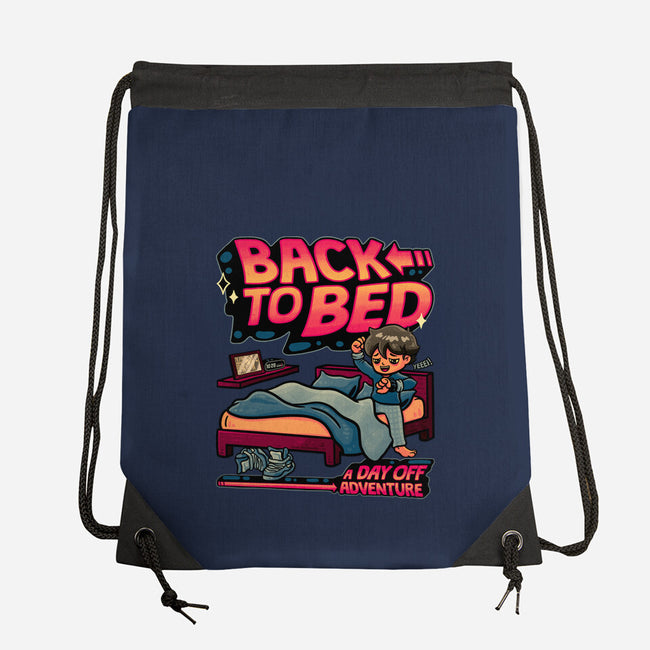 Back To Bed-None-Drawstring-Bag-teesgeex