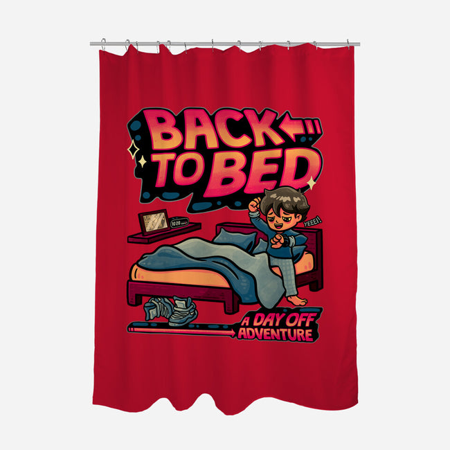 Back To Bed-None-Polyester-Shower Curtain-teesgeex