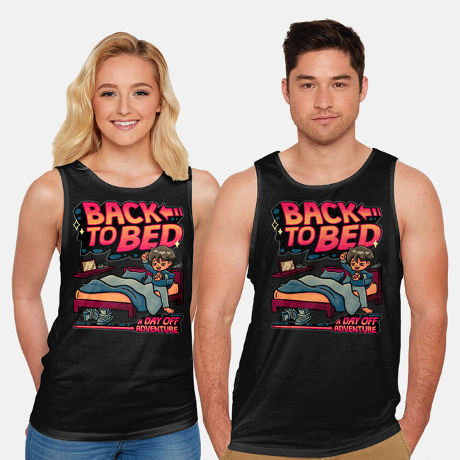 Back To Bed-Unisex-Basic-Tank-teesgeex