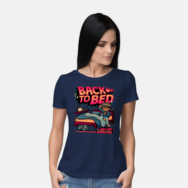 Back To Bed-Womens-Basic-Tee-teesgeex