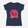 The Great And Beauty-Womens-V-Neck-Tee-daobiwan