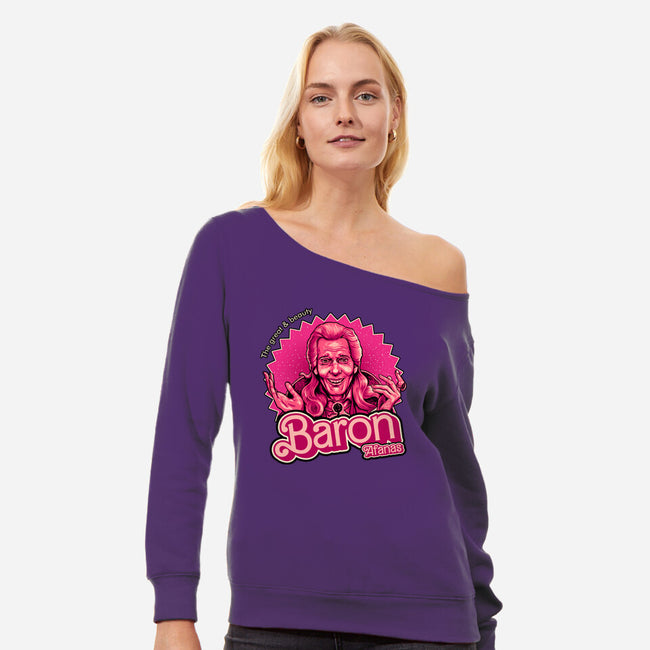 The Great And Beauty-Womens-Off Shoulder-Sweatshirt-daobiwan