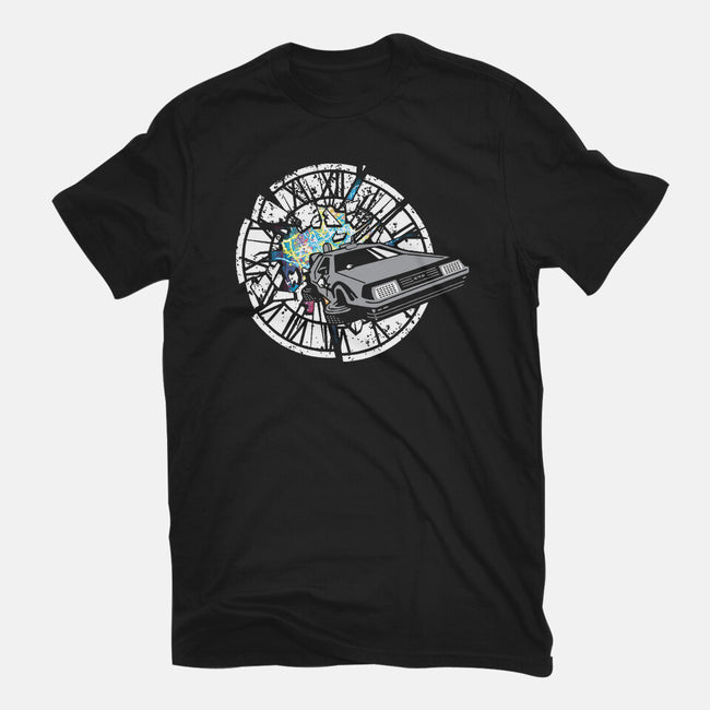 Delorean Dreams-Unisex-Basic-Tee-dalethesk8er