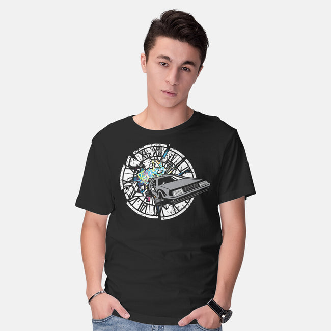 Delorean Dreams-Mens-Basic-Tee-dalethesk8er