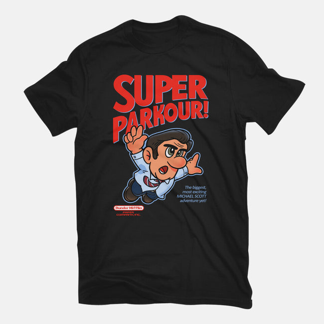 Super Parkour-Mens-Basic-Tee-Getsousa!