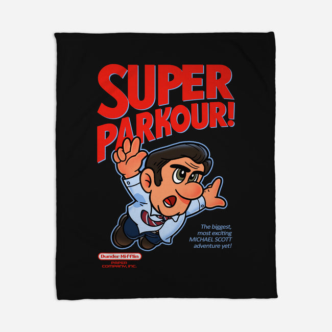 Super Parkour-None-Fleece-Blanket-Getsousa!