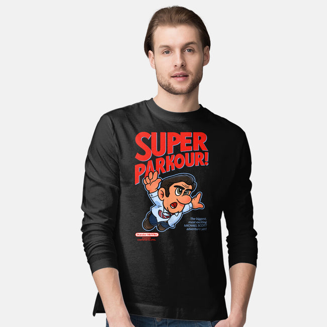 Super Parkour-Mens-Long Sleeved-Tee-Getsousa!