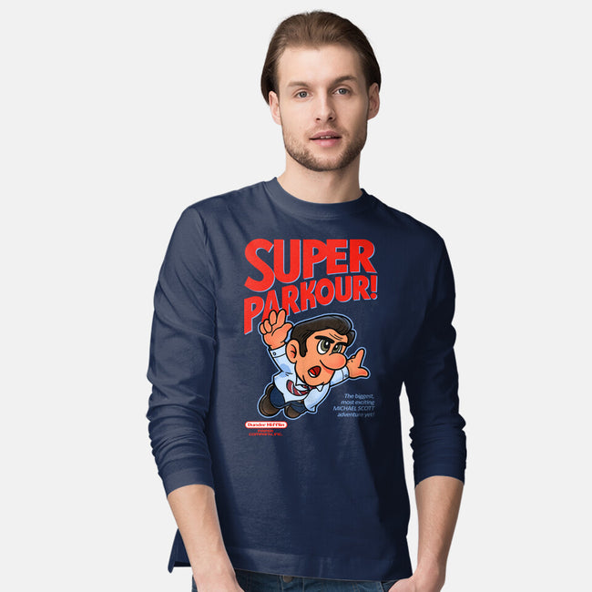 Super Parkour-Mens-Long Sleeved-Tee-Getsousa!