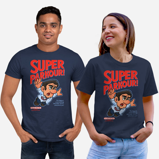 Super Parkour-Unisex-Basic-Tee-Getsousa!