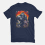 The King Of Skull Island-Mens-Heavyweight-Tee-kharmazero