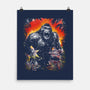 The King Of Skull Island-None-Matte-Poster-kharmazero