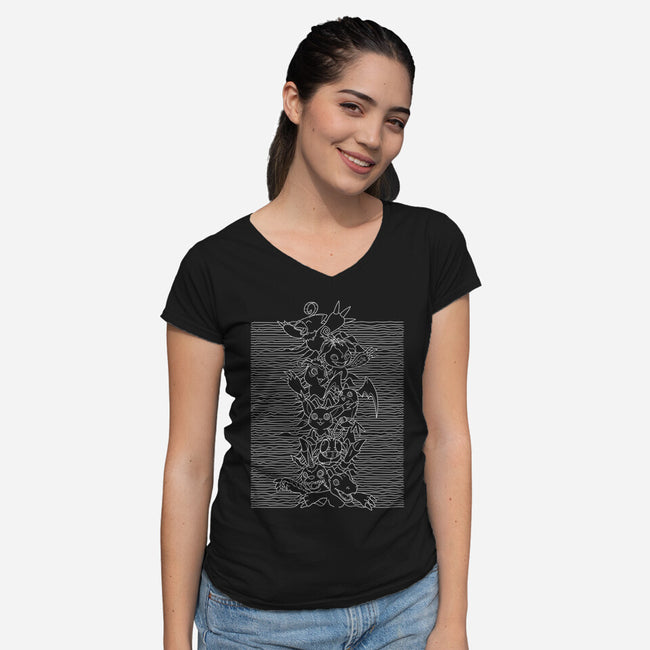 Digi Division-Womens-V-Neck-Tee-jasesa