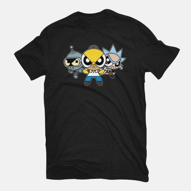 The Powerpuff Drinkers-Mens-Basic-Tee-Barbadifuoco