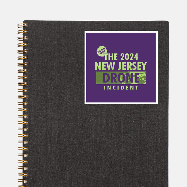 New Jersey Drone Incident-None-Glossy-Sticker-Boggs Nicolas