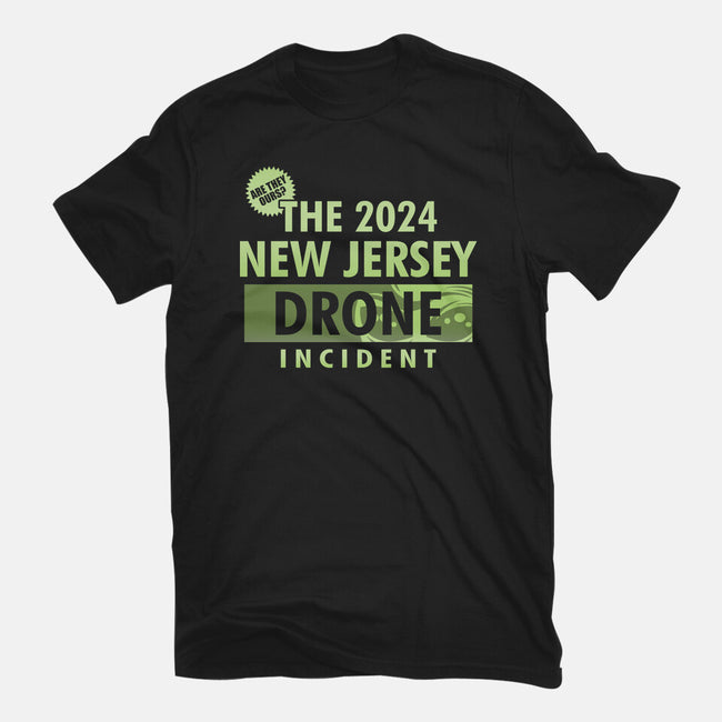 New Jersey Drone Incident-Womens-Fitted-Tee-Boggs Nicolas