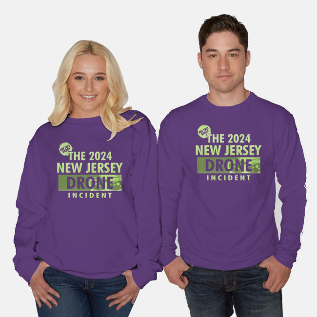 New Jersey Drone Incident-Unisex-Crew Neck-Sweatshirt-Boggs Nicolas