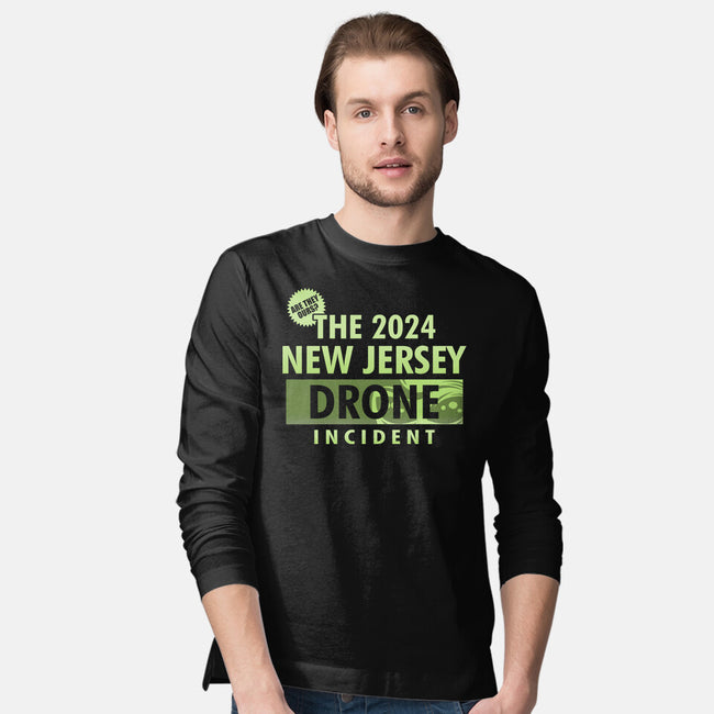 New Jersey Drone Incident-Mens-Long Sleeved-Tee-Boggs Nicolas