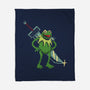 Frog Strife-None-Fleece-Blanket-Henrique Torres