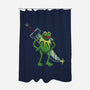 Frog Strife-None-Polyester-Shower Curtain-Henrique Torres