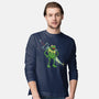 Frog Strife-Mens-Long Sleeved-Tee-Henrique Torres