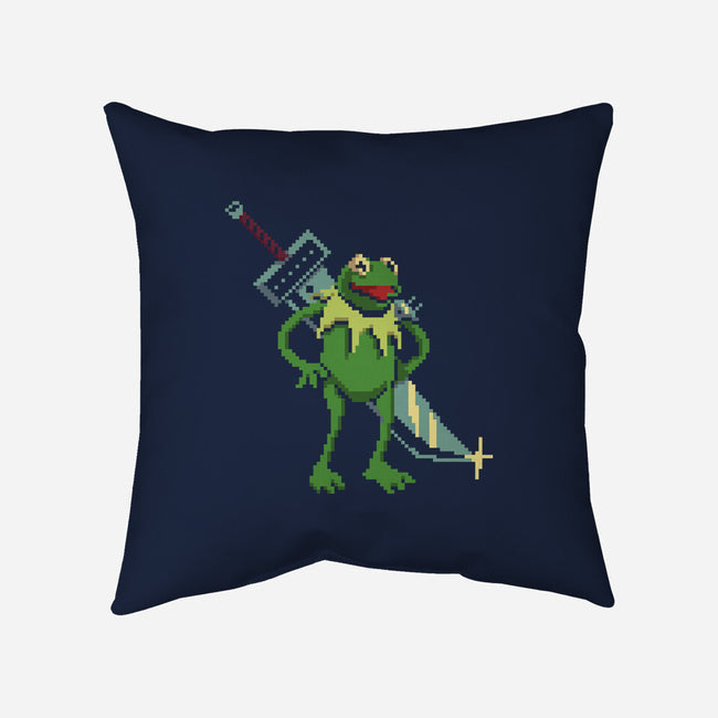 Frog Strife-None-Removable Cover w Insert-Throw Pillow-Henrique Torres