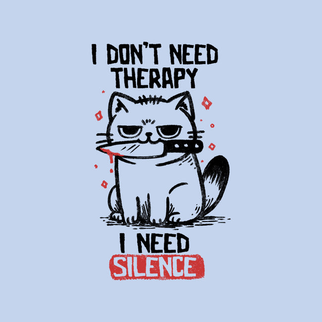 I Don't Need Therapy I Need Silence-None-Stretched-Canvas-koalastudio